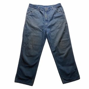 Vintage Distressed Roebucks Carpenter Jeans | 34